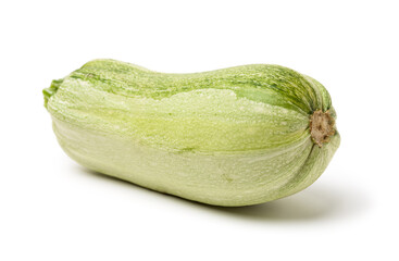 zucchini isolated on white background