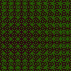 Obraz na płótnie Canvas Indian textiles pattern on green 