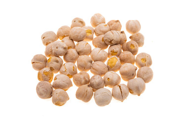chickpeas isolated