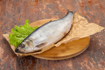Salted herring fish