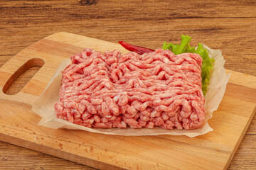 Minced meat - pork and beef