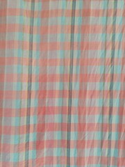 Vintage plaid loin cloth texture