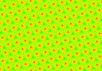 Pattern design made with the help of graphics editing and formatting.