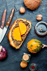 Wellington pumpkin,autumn food