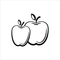 Apple Stub Icon, Apple Core Icon
