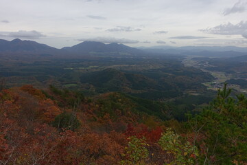 Fototapeta premium 日本の岡山県の蒜山高原の美しい風景