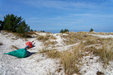 Dünen am Nordstrand im Ostseebad Prerow auf dem Darß, Fischland-Darß-Zingst, Mecklenburg Vorpommern, Deutschland