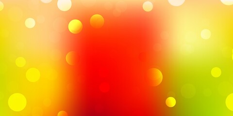 Dark multicolor vector template with abstract forms.