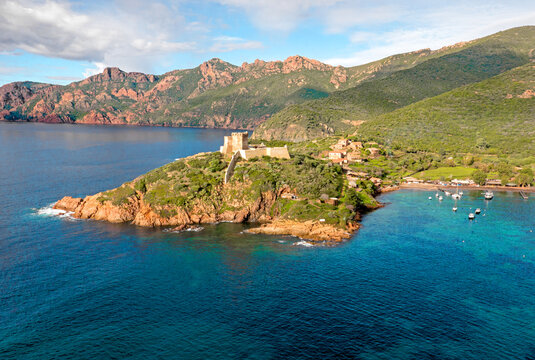 Corse, Osani, Girolata, tour
