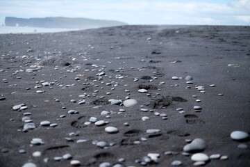 Iceland's black beach