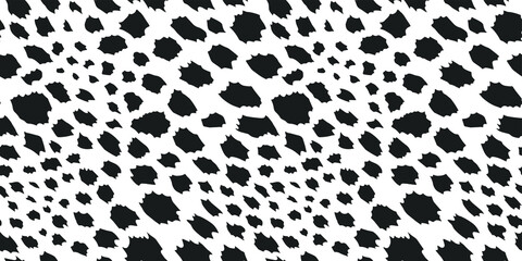 Seamless vector leopard pattern. Trendy stylish wild gepard, leopard print. Animal print background for fabric, textile, design, advertising banner.