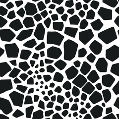 Seamless vector leopard pattern. Trendy stylish wild gepard, leopard print. Animal print background for fabric, textile, design, advertising banner.
