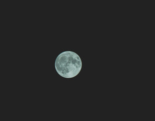 Blue Moon taken on October 31, 2020 in Tokyo, Japan