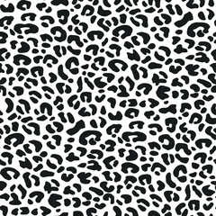 Seamless vector leopard pattern.  Trendy stylish wild gepard, leopard print. Animal print background for fabric, textile, design, advertising banner.
