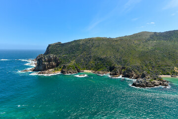 Fototapeta premium Knysna Heads at Garden Route, South Africa is one of the best places to visit in the country