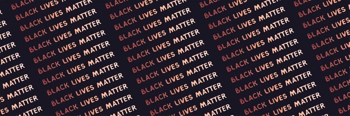  Black Lives Matter social poster on black background, banner size,poster, web banner for social media, blm poster black and white background, long banner bipoc