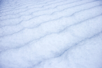 Fototapeta premium 積雪 雪の模様 冬のイメージ