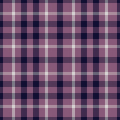 Plaid pattern seamless. Check fabric texture. Stripe square background. Vector textile design.