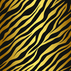 Seamless vector zebra pattern. Trendy stylish wild stripes print. Animal print background for fabric, textile, design, advertising banner etc.