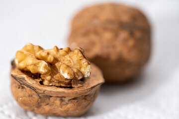 Nahaufnahme Wallnuss