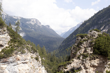 Vallata delle dolomiti