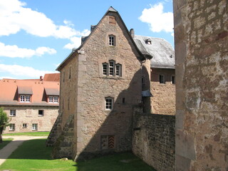 Schlossgraben bzw. Burggraben Schloss Steinau an der Straße - Burg in Hessen