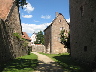 Schlossgraben bzw. Burggraben Schloss Steinau an der Straße