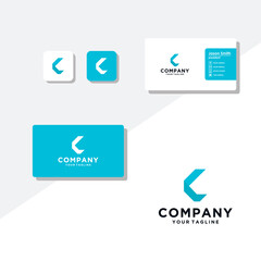 letter c modern logo design vector