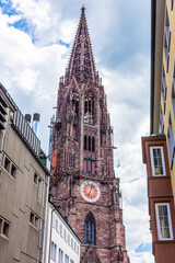 Belltower of Freiburg Im Brisgau