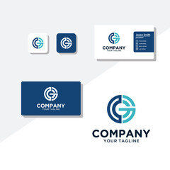 Fototapeta premium G logo designs vector