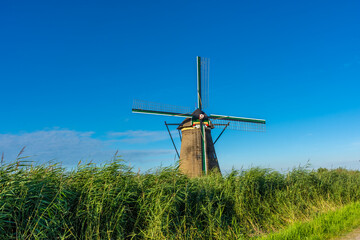 Windmills of Kinderdijk in the Netherlands