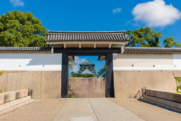Fototapeta premium 大阪城 桜門