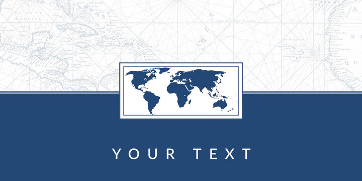 nautical design with place for text