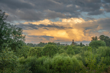 View of the historical town of Suzdal, Golden Ring of Russia