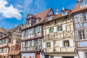 Little town of Colmar in Alsace, France
