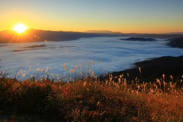 高清水展望台からの雲海