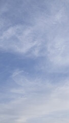 blue sky with clouds