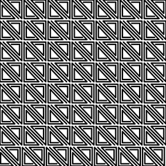 Seamless ornamental vector geometric patterns and swatches. White and grey geometric oriental backgrounds.