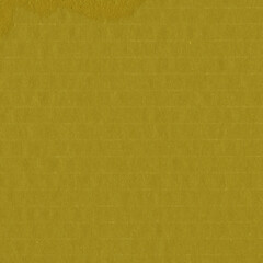 Fototapeta premium A yellow vintage rough sheet of carton. Recycled environmentally friendly cardboard paper texture. Simple and bright minimalist papercraft background.