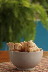 biscuits inside the bowl, starch biscuit, breakfast with cheese bread