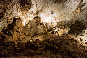 Beautiful Jura natural underground caves France