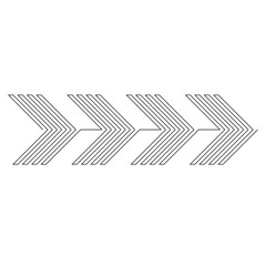 Lines Design . Vector Arrow Background.Abstract Geometrical illustration.