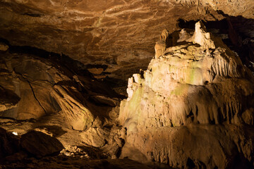 Beautiful Jura natural underground caves France