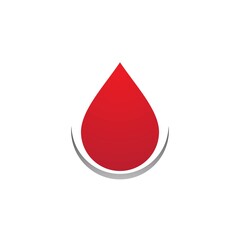 Fototapeta premium Blood ilustration logo