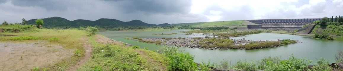 panorama of the river