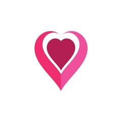 Heart Logo Template vector