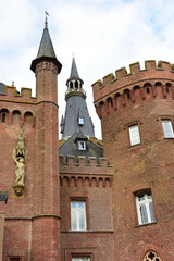 Fototapeta na wymiar Bedburg-Hau Schloss Moyland in der Nähe von Kleve, Deutschland