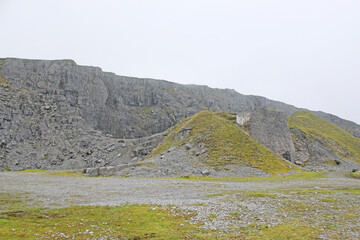 Black mountain quarries in Wales	
