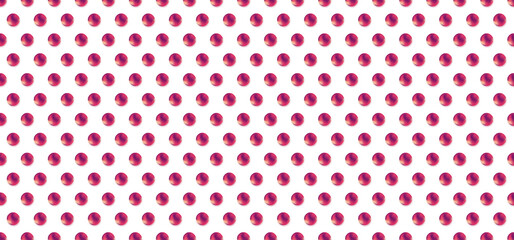 Circles pink and purple gradient shape pattern on white background