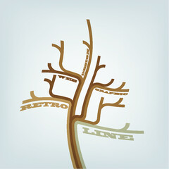 Abstract geometrical background. Vector illustration